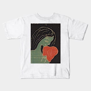 The Heart by Munch Kids T-Shirt